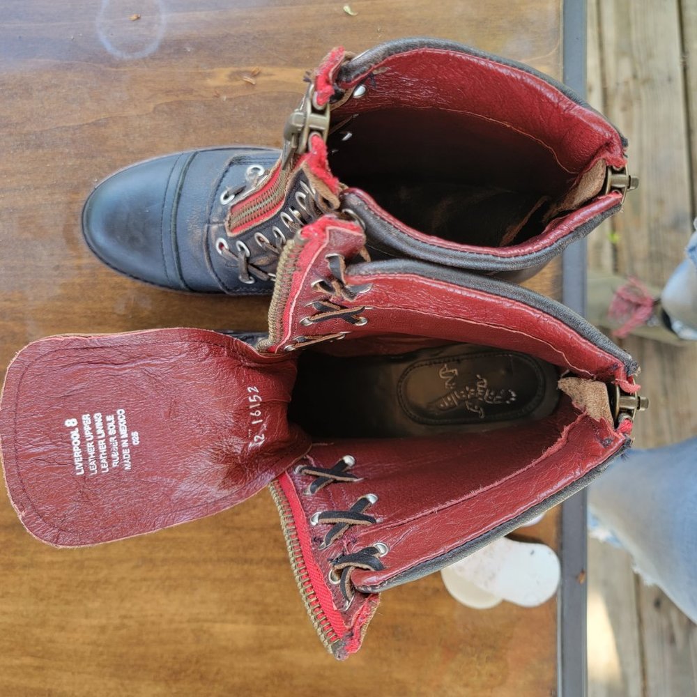 Combat boots - Picture 4 of 8
